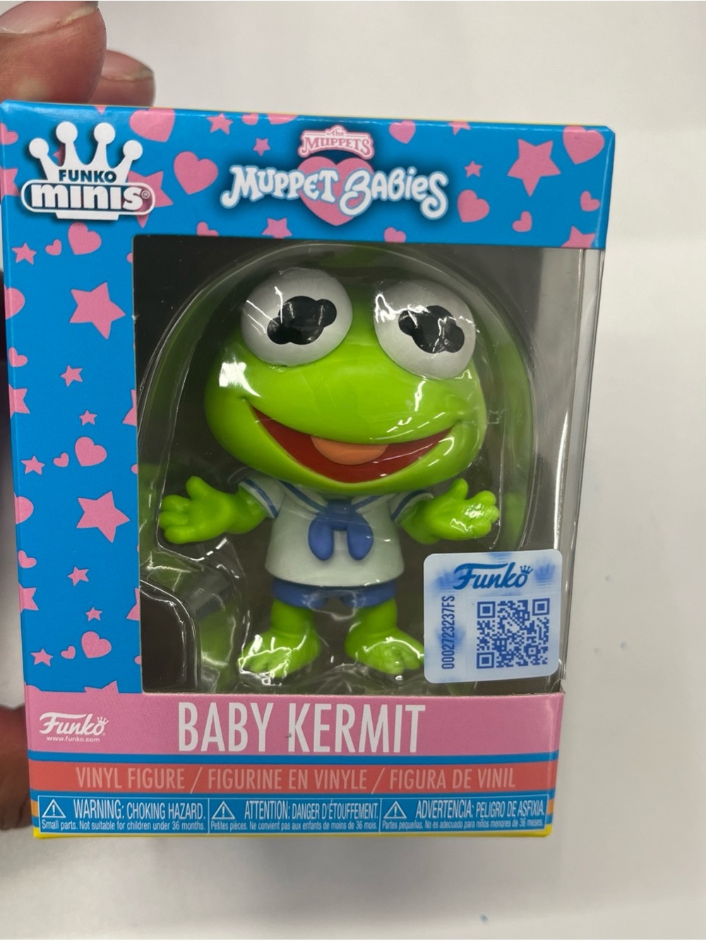 Funko Baby Kermit Muppet Babies Vinyl Figure - Green, White, Blue